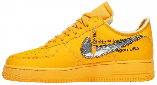 Alternative view of AF 1 Low x OW 'Lemonade'