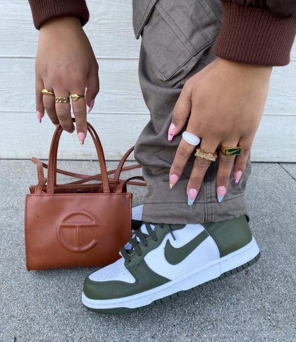 Alternative view of Dunk High Cargo Khaki