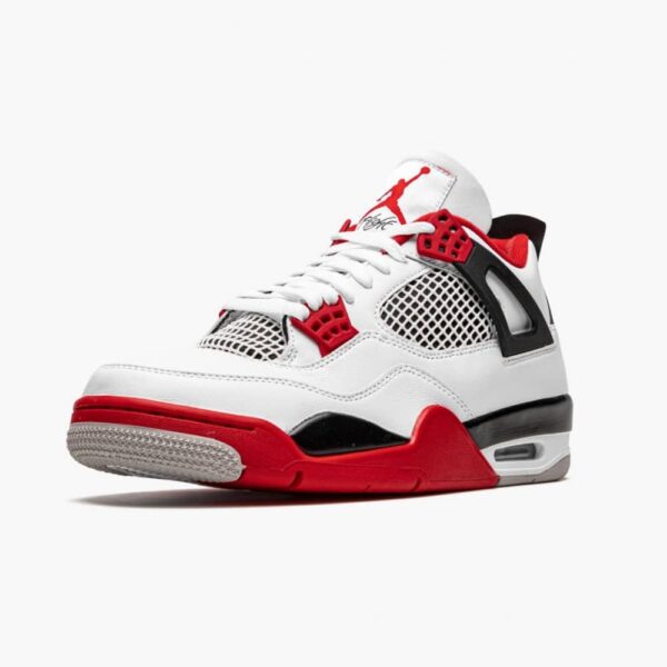 Alternative view of AIR JORDAN 4 RETRO OG "FIRE RED" 2020