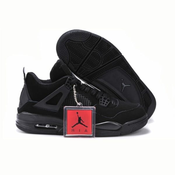 Alternative view of AIR JORDAN 4 NEGRAS
