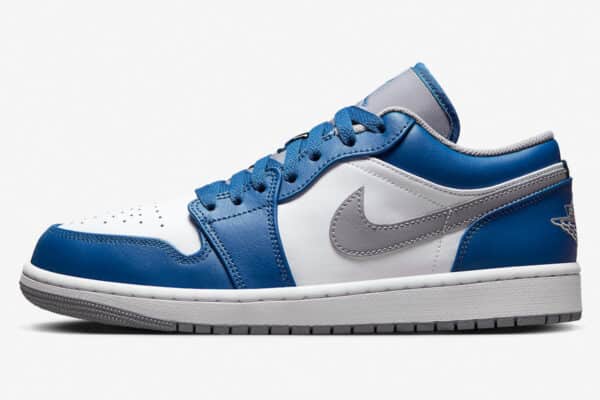 Air Jordan 1 Low ‘True Blue Cement’