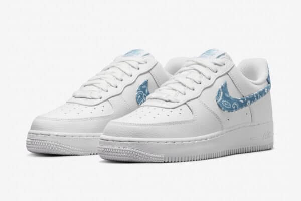 Alternative view of Wmns Nike Air Force 1 ’07 Essentials ‘Blue Paisley’
