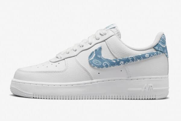 Wmns Nike Air Force 1 ’07 Essentials ‘Blue Paisley’