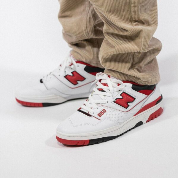 Alternative view of New Balance 550 White Red