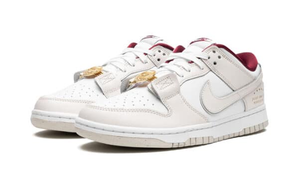 Alternative view of Dunk Low Just Do It White Phantom