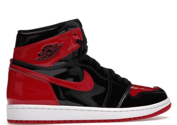 Alternative view of Air Jordan 1 Retro High OG 'Patent Bred'