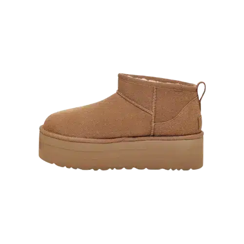 UGG ULTRA MINI CHESTNUT CON PLATAFORMA