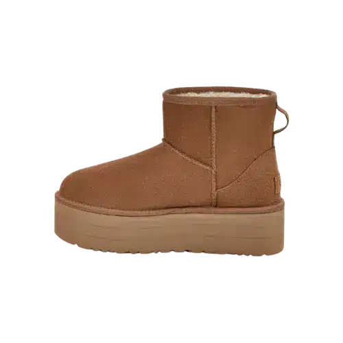 UGG MINI CHESTNUT CON PLATAFORMA