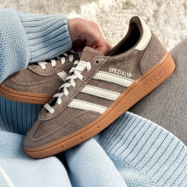 Alternative view of ADIDAS HANDBALL SPEZIAL EARTH BROWN STRATA OFFWHITE GUM