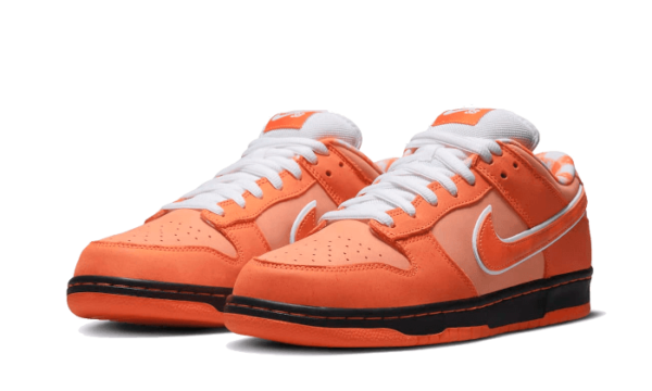 Alternative view of SB Dunk Low Concepts Orange Lobster