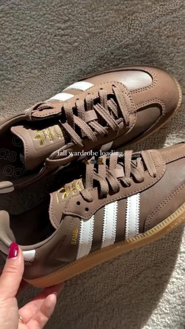Alternative view of Adidas Samba OG Earth Strata Gum