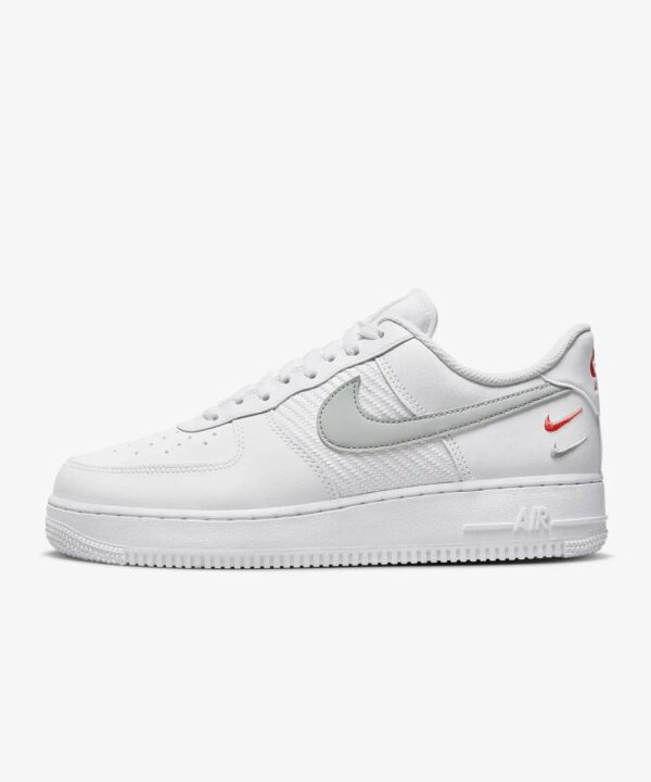 Nike Air Force 1 Low White Red Mini Swoosh