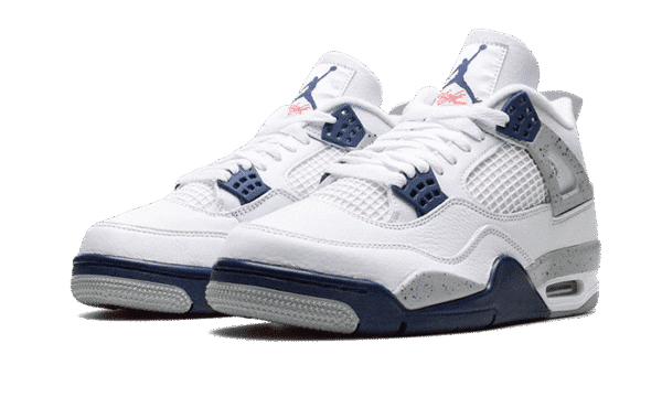 Alternative view of Air Jordan 4 Midnight Navy