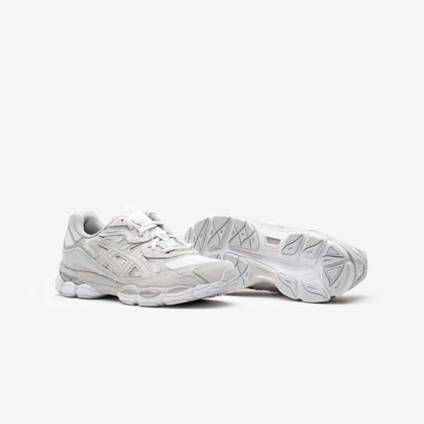 Alternative view of Asics Gel-Nyc Cream & Cloud Grey