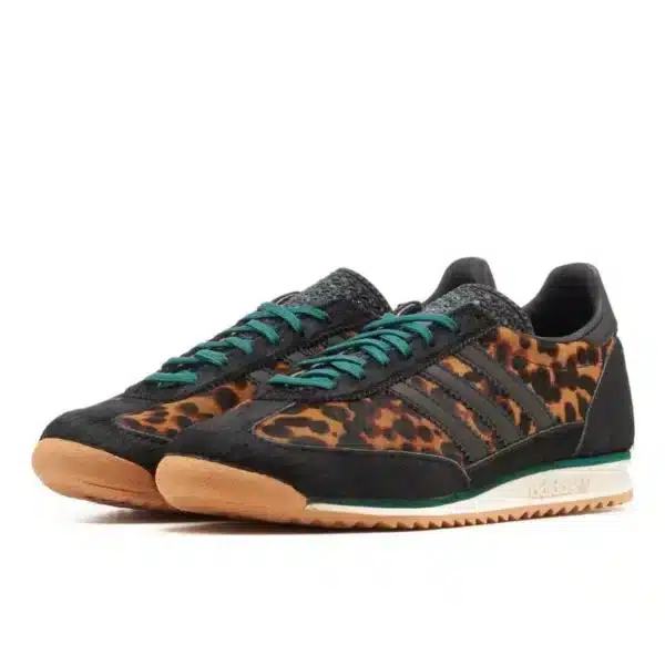 Alternative view of Adidas SL 72 OG Leopard Print Collegiate Green (Women's)