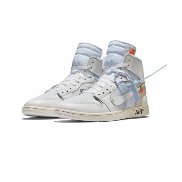 Alternative view of Air Jordan 1 High OG x Off White WHITE