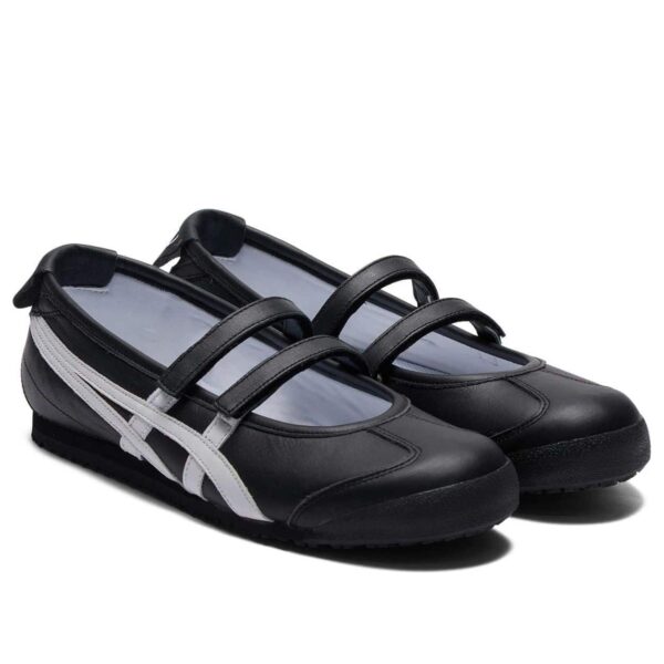 Alternative view of Onitsuka Tiger x PATOU Mexico 66 Ballerina 'Black White'