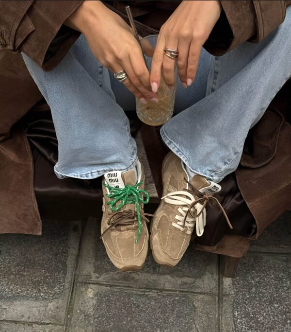 Alternative view of New Balance 530 x Miu Miu Brown