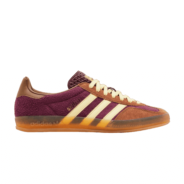 adidas Gazelle Indoor Maroon Almost Yellow