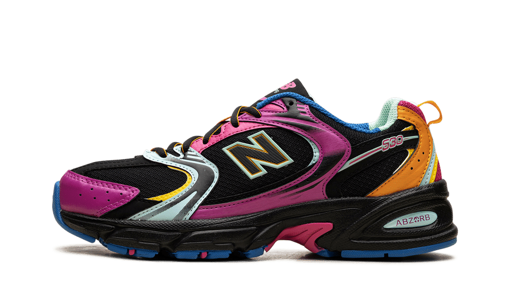 New Balance 530 Black Multi-Color - Imagen 7