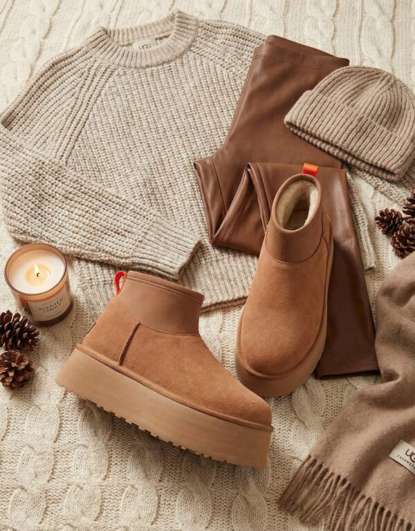 Alternative view of UGG W Classic Mini Dipper Chestnut