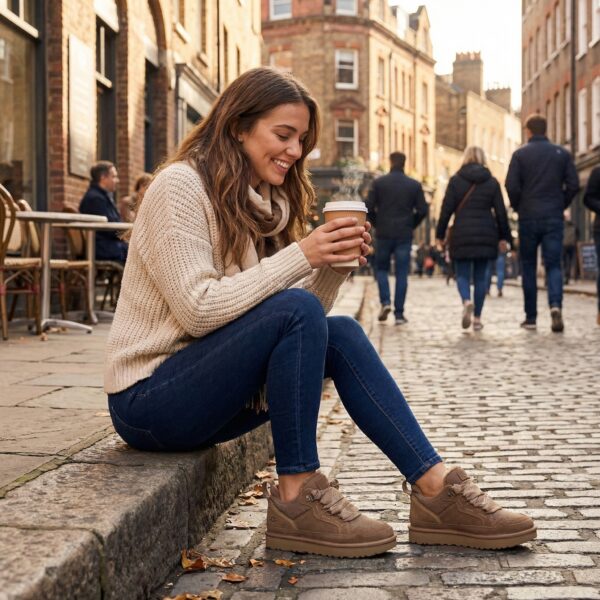 Alternative view of UGG Lowmel 'Hickory' (W)